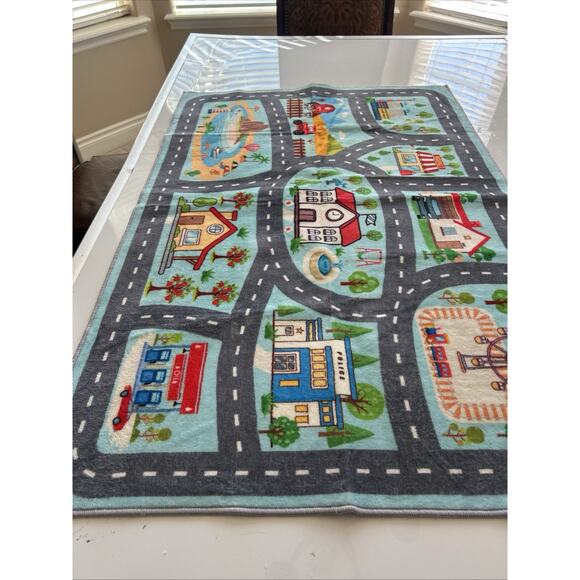 Kids' Play Rug - City - Picture 4 of 7